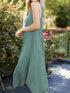 Full Size V-Neck Midi Tank Dress - Odaingerous